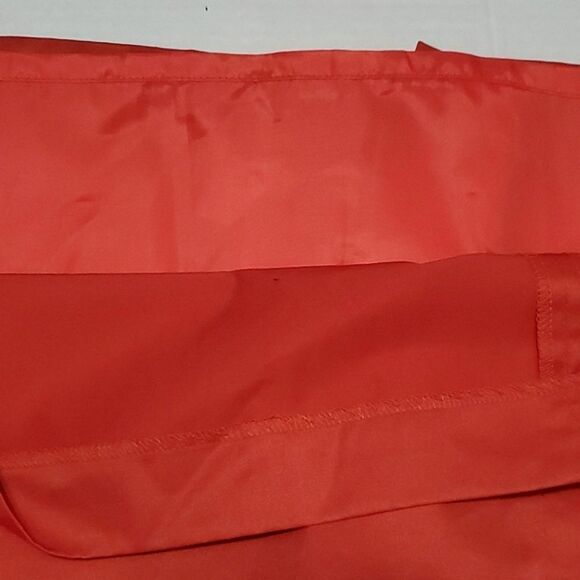 Merona Orange Brick Fitted Sleeveless Crossed Back Cocktail Event Mini Dress - Picture 10 of 13